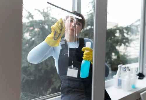 Nettoyage de vitres intérieures et extérieures à Vincey